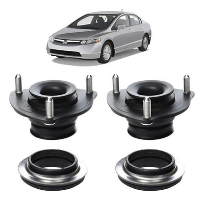 Cazoletas y Crapodinas De Amortiguador Kit X2 Para Civic 06-11
