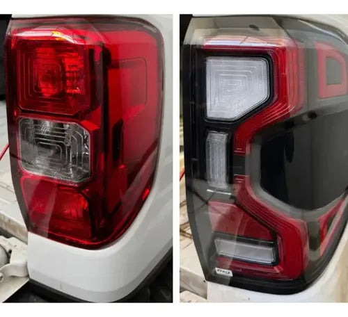 Kit Fenders + Faros Led Raptor Ford Ranger T9 23-26 Negro