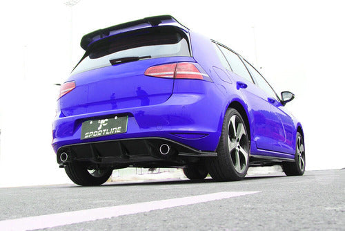 Difusor De Carbono Para Golf Gti Mk7