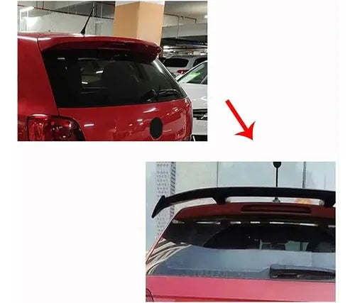 Alerón para Mazda 3 Hatchback 2003-2012 Estilo Rs Negro Brillante