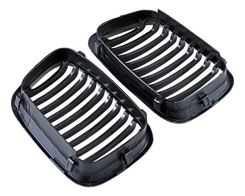 Kit Paragolpe + Parrilla Para Bmw E46 M3 Pre Lci 99-01 Negro