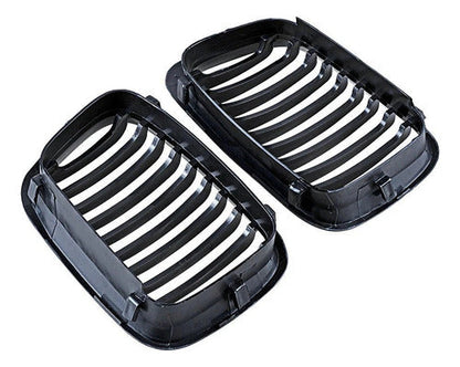 Kit Paragolpe + Parrilla Para Bmw E46 M3 Pre Lci 99-01 Negro