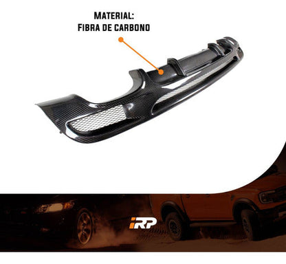 Difusor Trasero De Carbono Para Bmw E82 Serie 1 135 Salida Doble