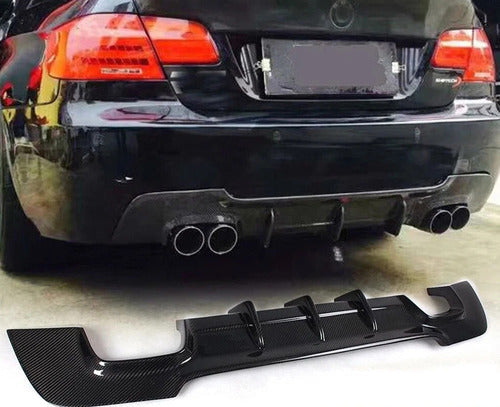Difusor Trasero De Fibra De Carbono Para Bmw Serie 3 Coupe 2007-2012