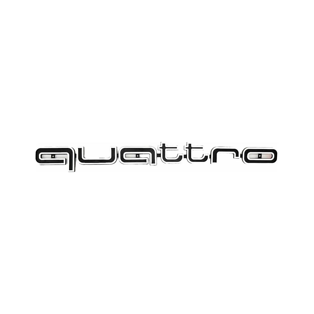 Parrilla Rs4 Audi A4 B8 08-12 Borde Cromado Quattro Debajo Cromado