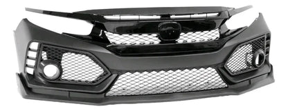 Bodykit Estilo Type R para Honda Civic 4 Puertas Sedán 16-20