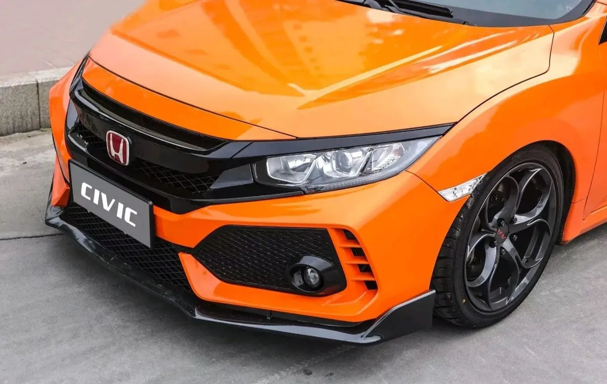 Bodykit Estilo Type R para Honda Civic 4 Puertas Sedán 16-20