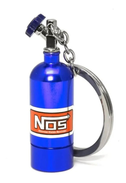 Llavero Nitro Nos Garrafa Tunning Oxido Nitroso Botellon Color Azul