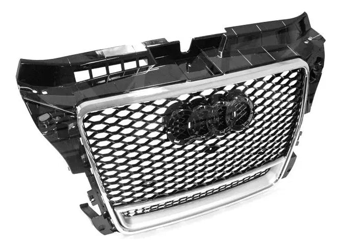 Parrilla Rs3 Para Audi A3 8p Borde Cromado Con Quattro