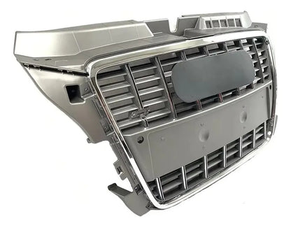 Parrilla para Audi S3 8P 08-13 con Borde Cromado Viras Grises