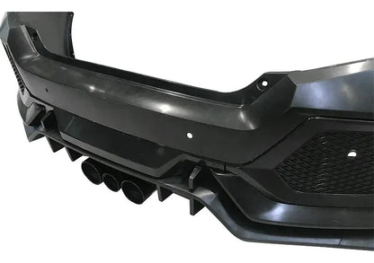 Bodykit Estilo Type R para Honda Civic 4 Puertas Sedán 16-20