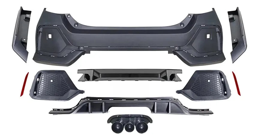 Bodykit Estilo Type R para Honda Civic 4 Puertas Sedán 16-20