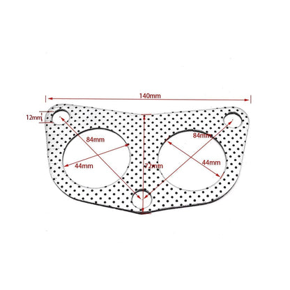 Junta de Bajada 4-2 Multiple Escape Inoxidable Honda D16/B16