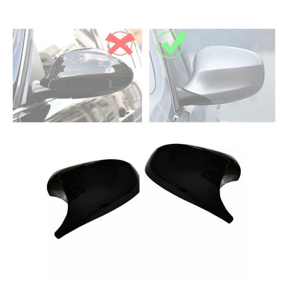 Cachas de Espejo Estilo M BMW Serie 3 E90 E92  09-13 LCI Negro Brillante