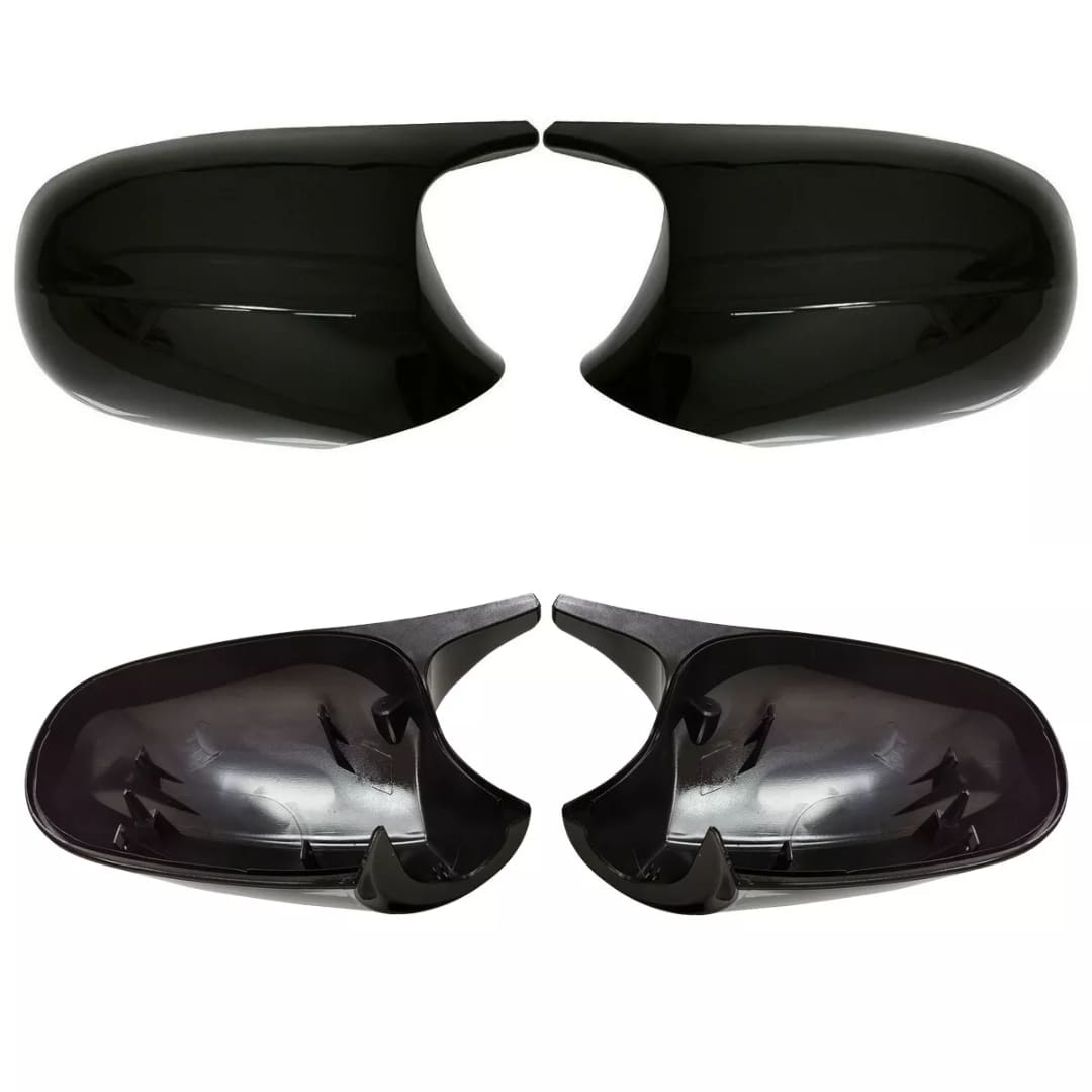 Cachas de Espejo Estilo M BMW Serie 3 E90 E92  09-13 LCI Negro Brillante
