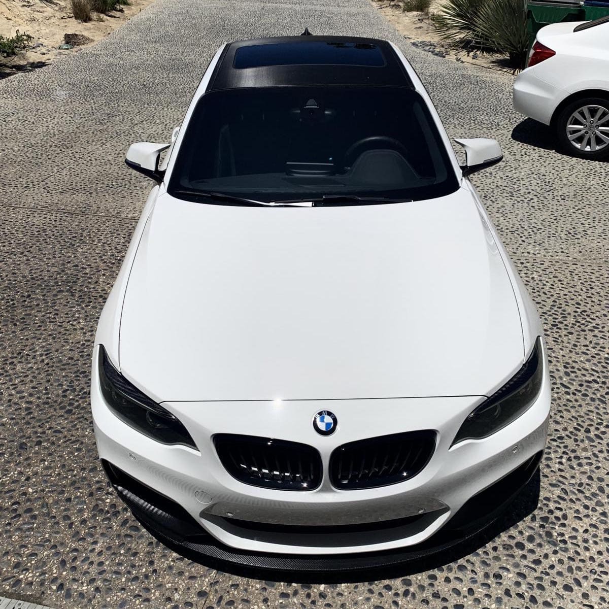 Cachas de Espejo BMW Serie 2 3 F20 F22 F30 estilo M Negro