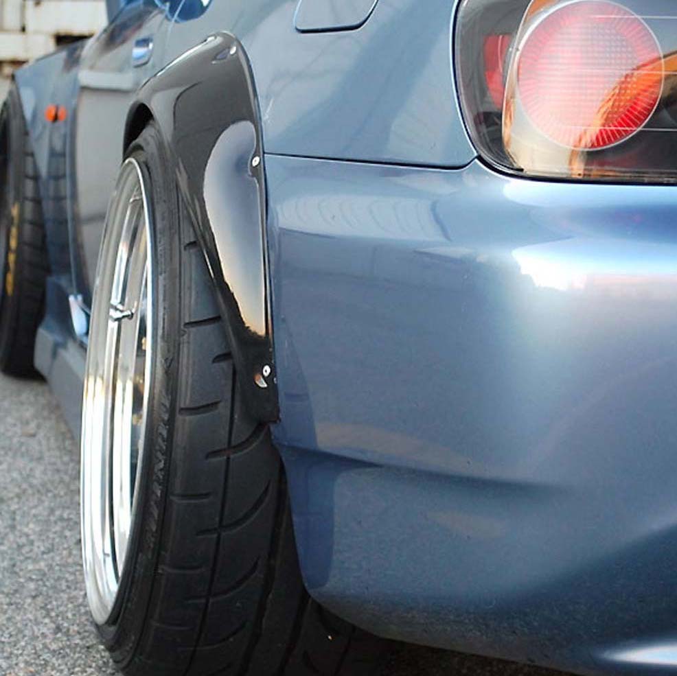 Kit X4 Fenders Flares Ensanches de Guardabarros Universales - 2 Medidas