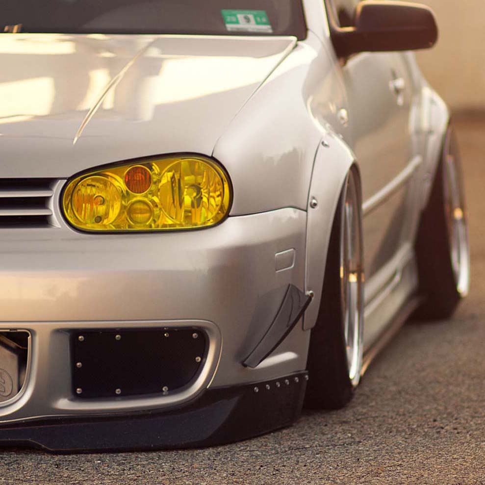 Kit X4 Fenders Flares Ensanches de Guardabarros Universales - 2 Medidas