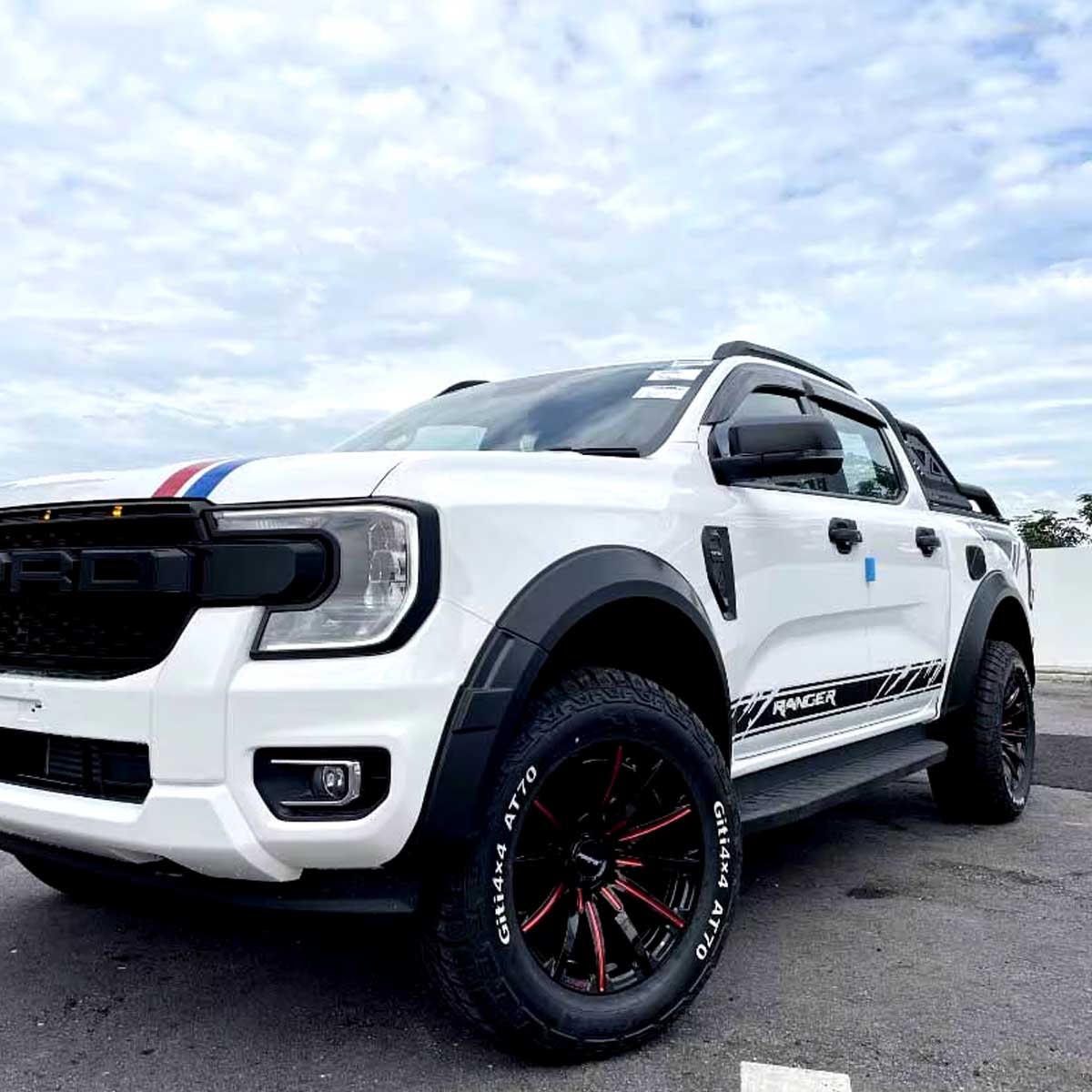 Ensanches Fenders Ford Ranger 2023+ Estilo Raptor