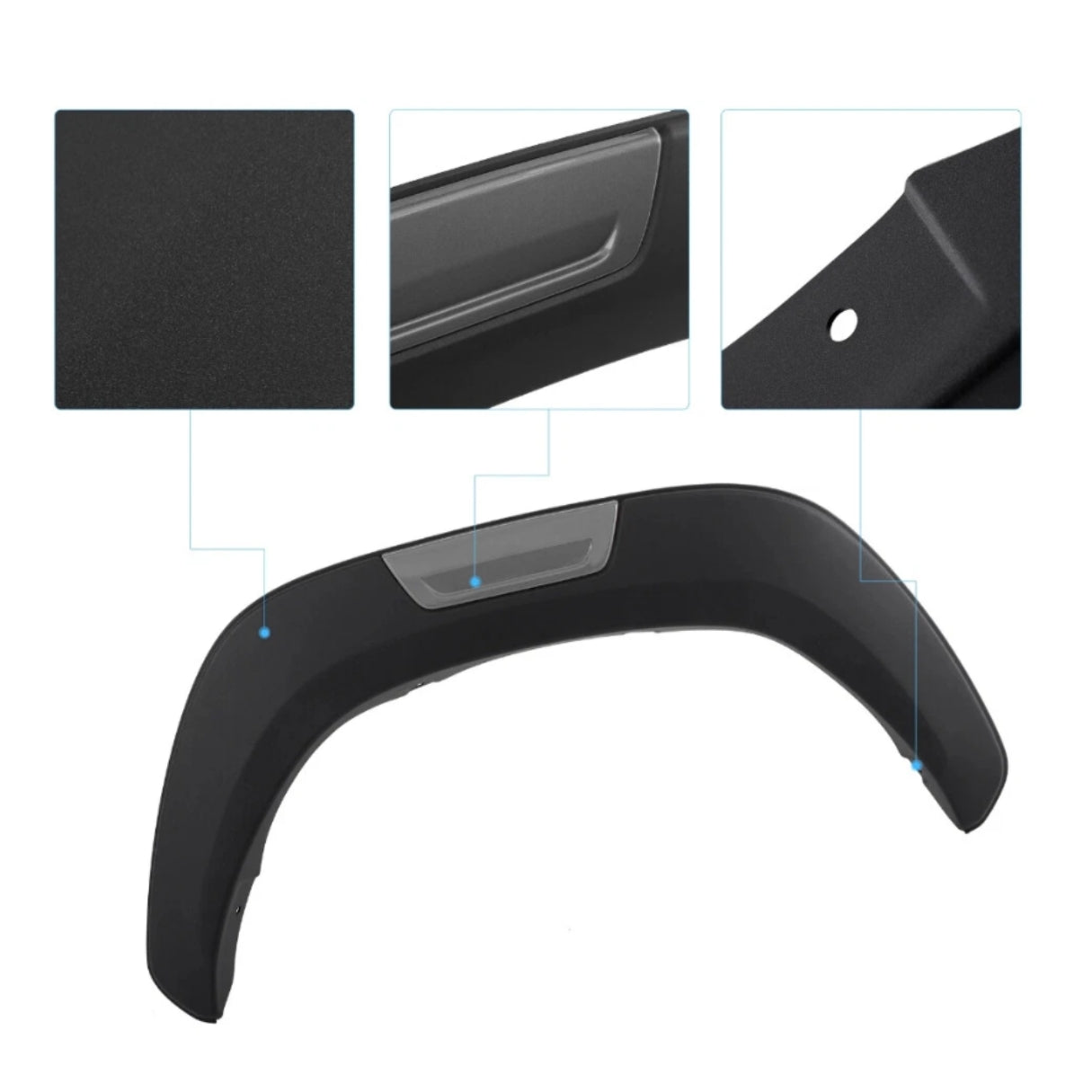 Ensanches Fenders X 4 para Toyota Hilux 2015-2022