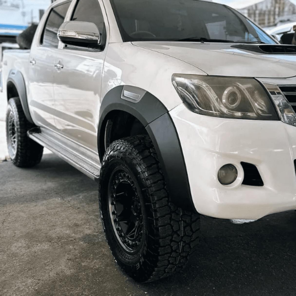 Ensanches Fenders X 4 para Toyota Hilux 2015-2022