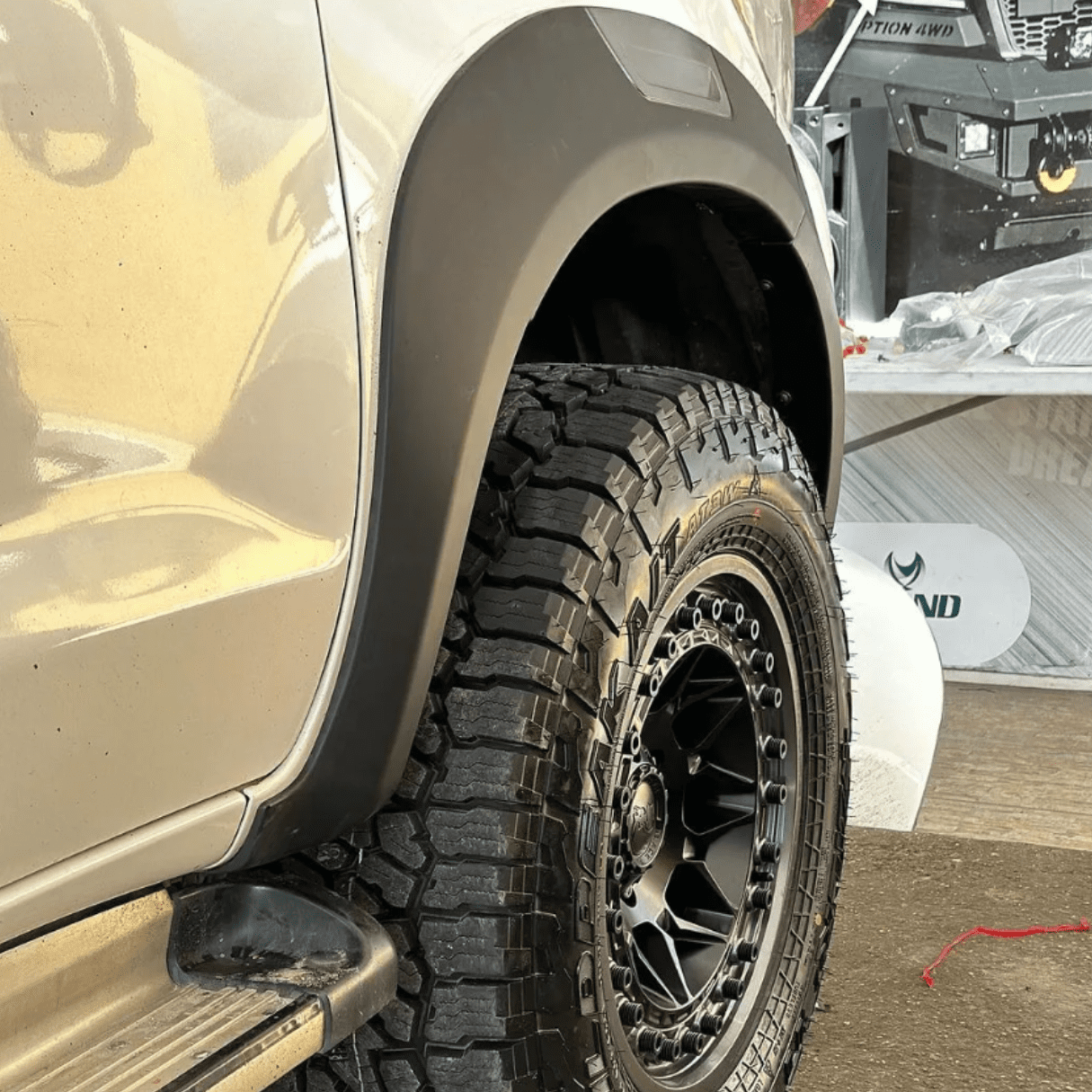 Ensanches Fenders X 4 para Toyota Hilux 2015-2022