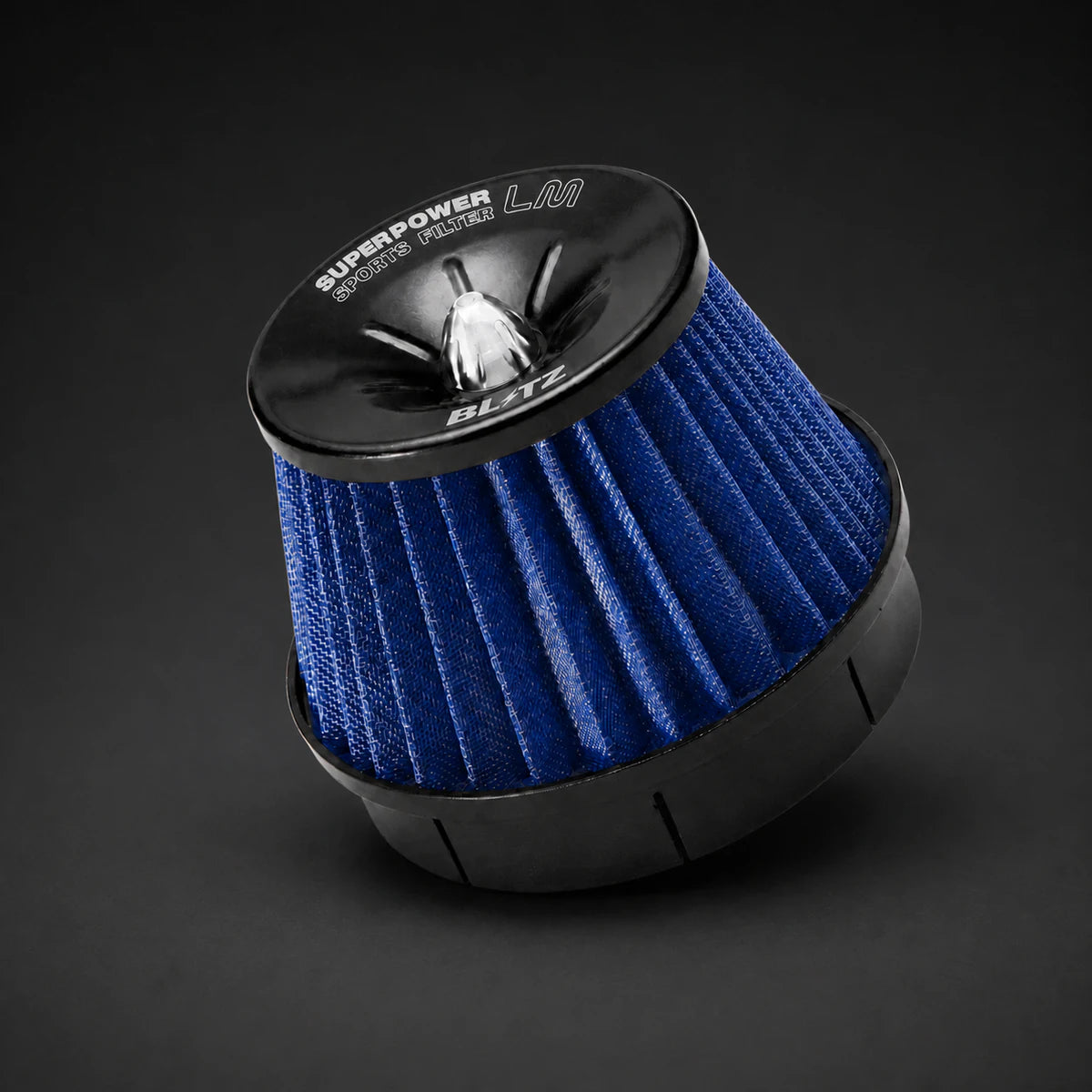 Filtro de Aire Cónico Universal De Admisión Blitz Azul. [IRP-CATALOG:FILT003-1-O.webp:443f2fd9fabfbc85]