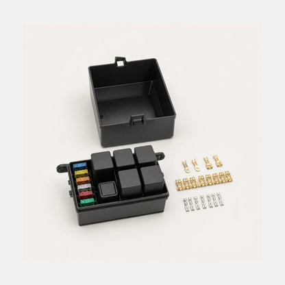 Caja Fusiblera Fusilera Auto Instalación Eléctrica Universal con Relays Mega. [irp-catalog:fuse001-1-c.webp:2284bc405a8c2cff]