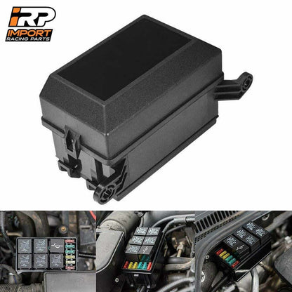 Caja Fusiblera Fusilera Auto Instalación Eléctrica Universal con Relays Mega