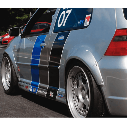Kit X2 Fenders Flares Ensanches de Guardabarros Universales - 2 Medidas