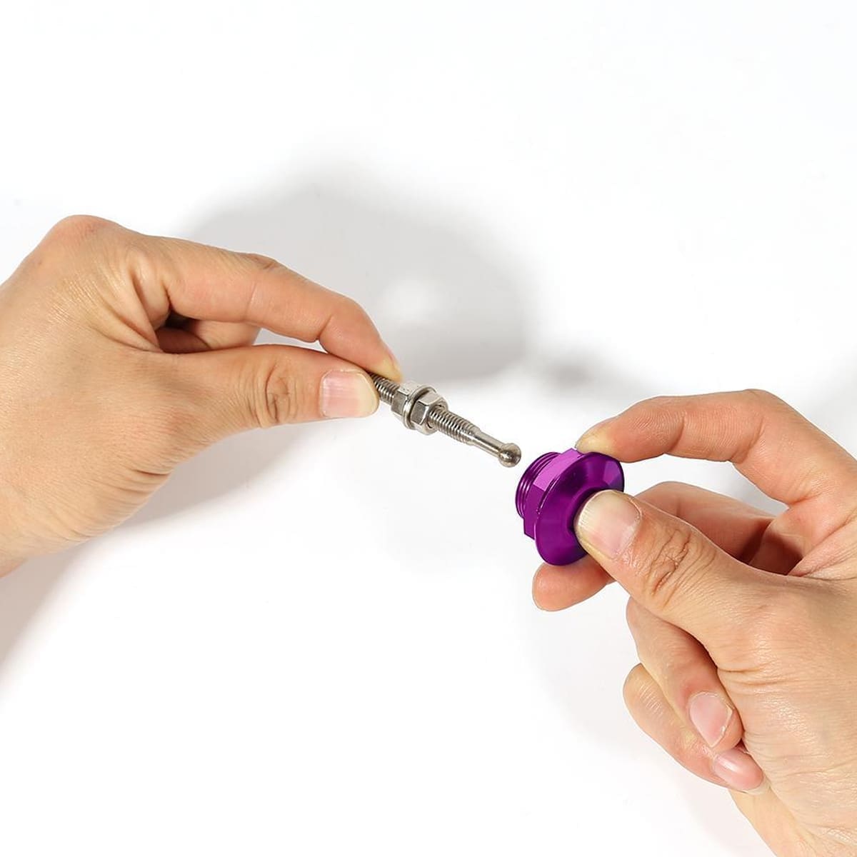 Traba de Aluminio Capot Aerocatch Quick Release Hood Botón