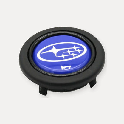 Pulsador de Bocina logo Subaru para Volante Deportivo tipo Nardi Omp Momo Gp Race. [IRP-CATALOG:HORN001-SUB-GALLERY-2-C.webp:aa00de68c37d21c2]