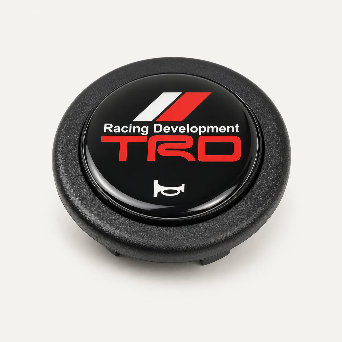 Pulsador de Bocina logo TRD Toyota para Volante Deportivo tipo Nardi Omp Momo Gp Race. [IRP-CATALOG:HORN001-TRD-1-C.webp:a1f81b154ab5fcea]