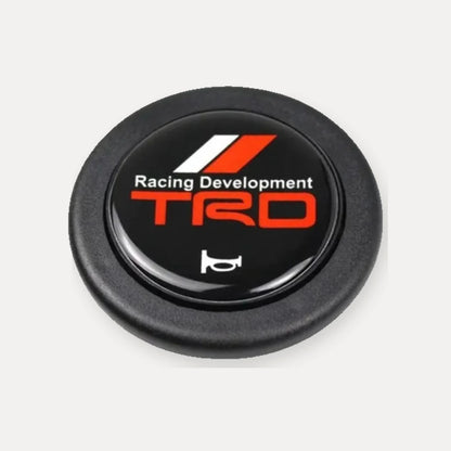 Pulsador de Bocina logo TRD Toyota para Volante Deportivo tipo Nardi Omp Momo Gp Race. [IRP-CATALOG:HORN001-TRD-GALLERY-1-C.webp:d23ca4f40daea082]