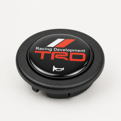Pulsador de Bocina logo TRD Toyota para Volante Deportivo tipo Nardi Omp Momo Gp Race. [irp-catalog:horn001-trd-gallery-2-c.webp:df1da4ec74f350c0]