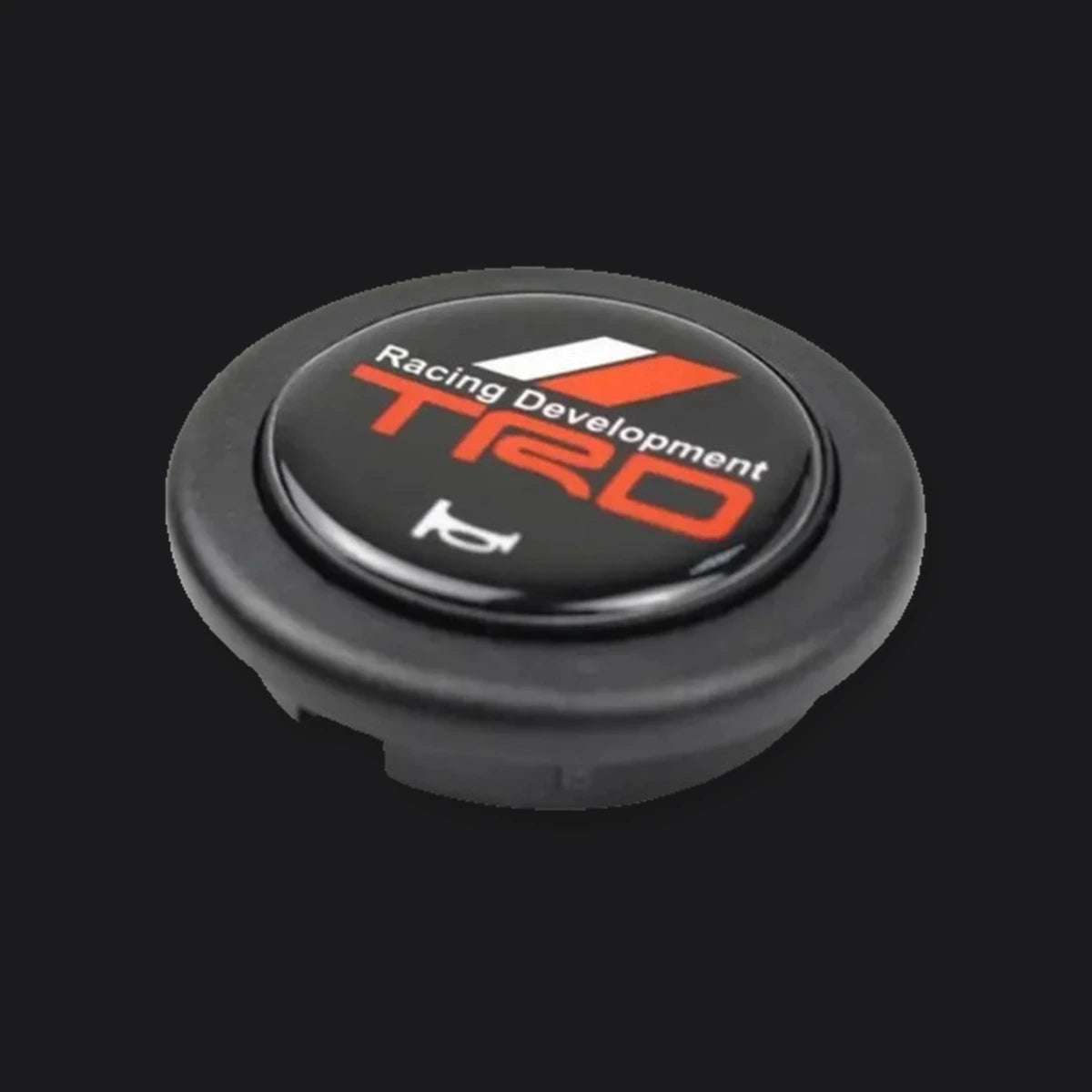 Pulsador de Bocina logo TRD Toyota para Volante Deportivo tipo Nardi Omp Momo Gp Race. [IRP-CATALOG:HORN001-TRD-GALLERY-2-O.webp:cf2c75b0b32de853]