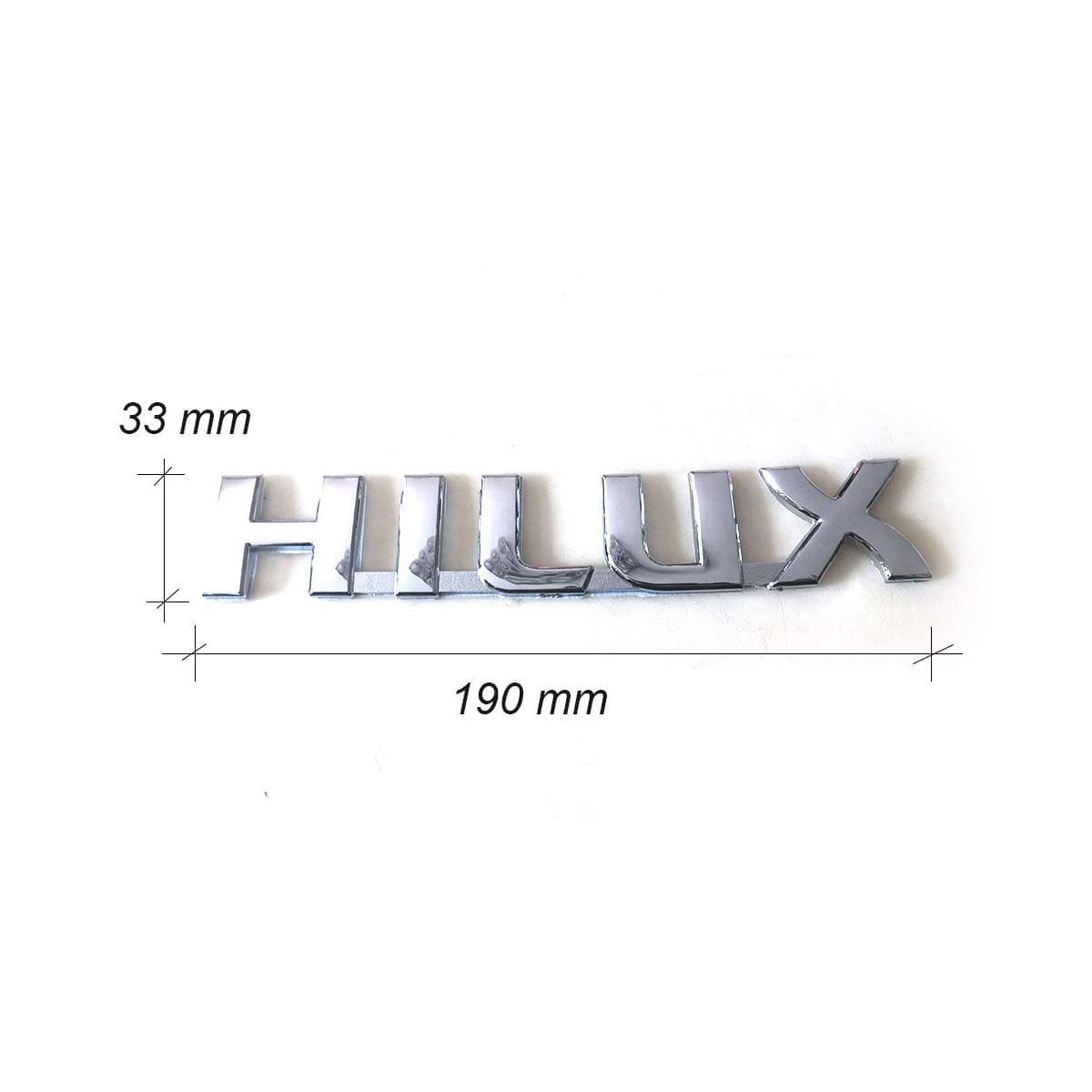 Emblema Toyota Hilux 19x3.3cm