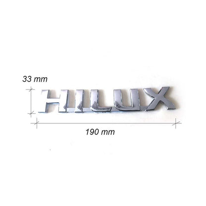 Emblema Toyota Hilux 19x3.3cm