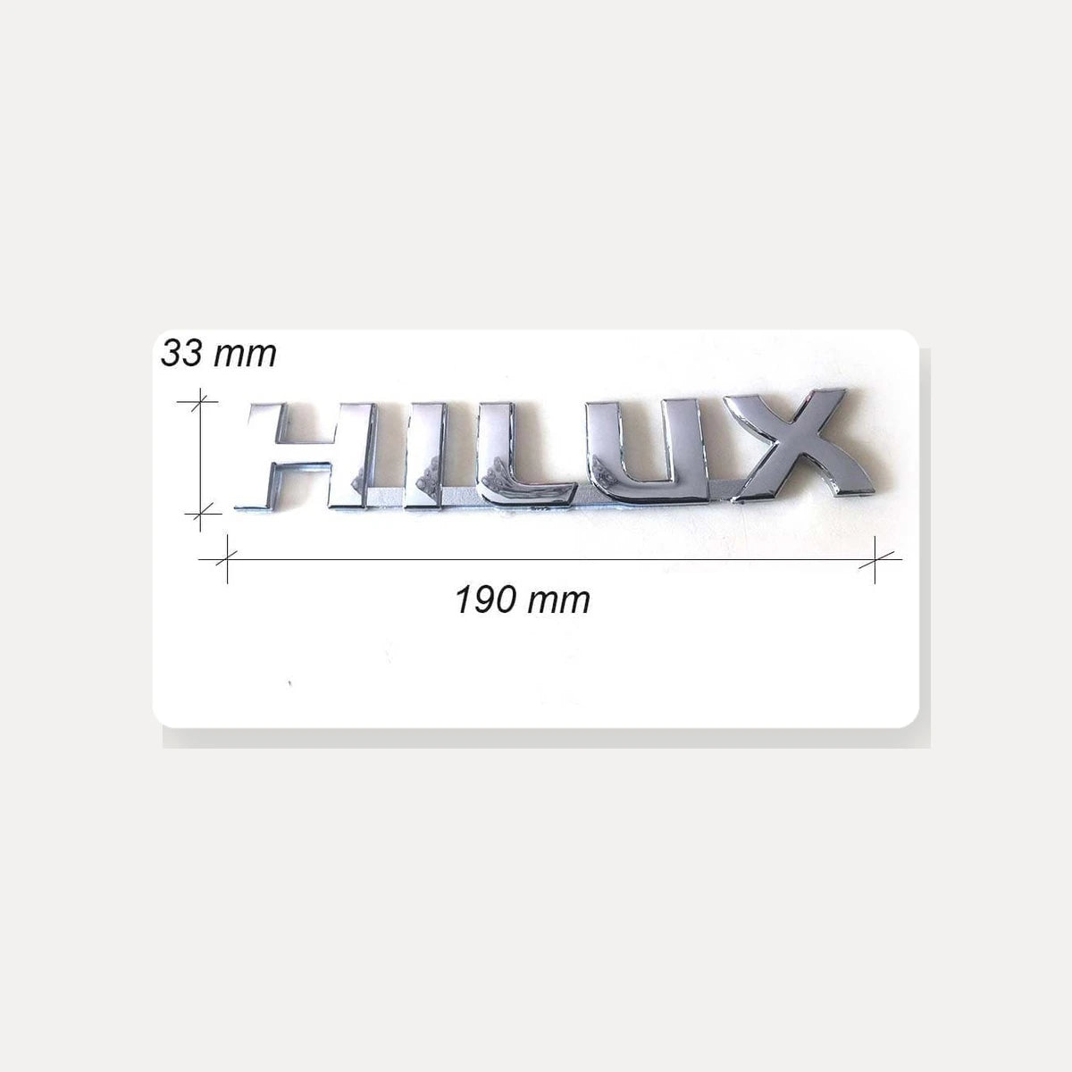 Emblema Toyota Hilux 19x3.3cm. [IRP-CATALOG:INSI006-GALLERY-3-C.webp:7662dd41c438d276]