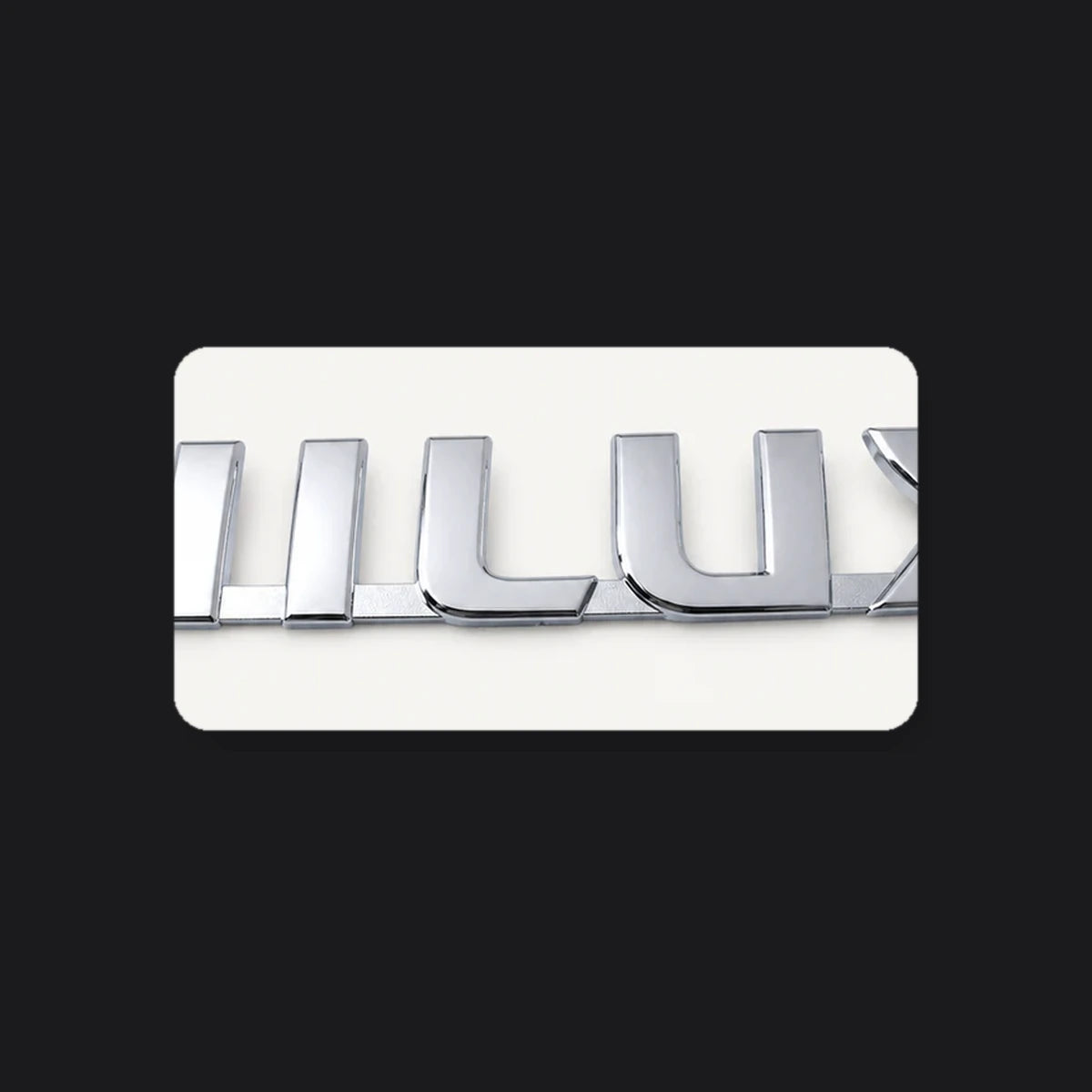 Emblema Toyota Hilux 19x3.3cm. [IRP-CATALOG:INSI006-GALLERY-4-O.webp:a07ce7c457f922ea]