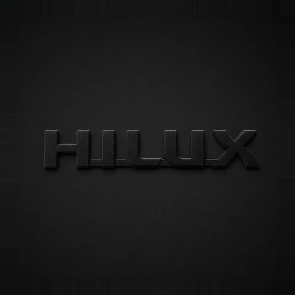 Hilux Emblema Negro Mate Toyota 19x3.3cm. [IRP-CATALOG:INSI012-1-O.webp:688c07f99221c1e9]