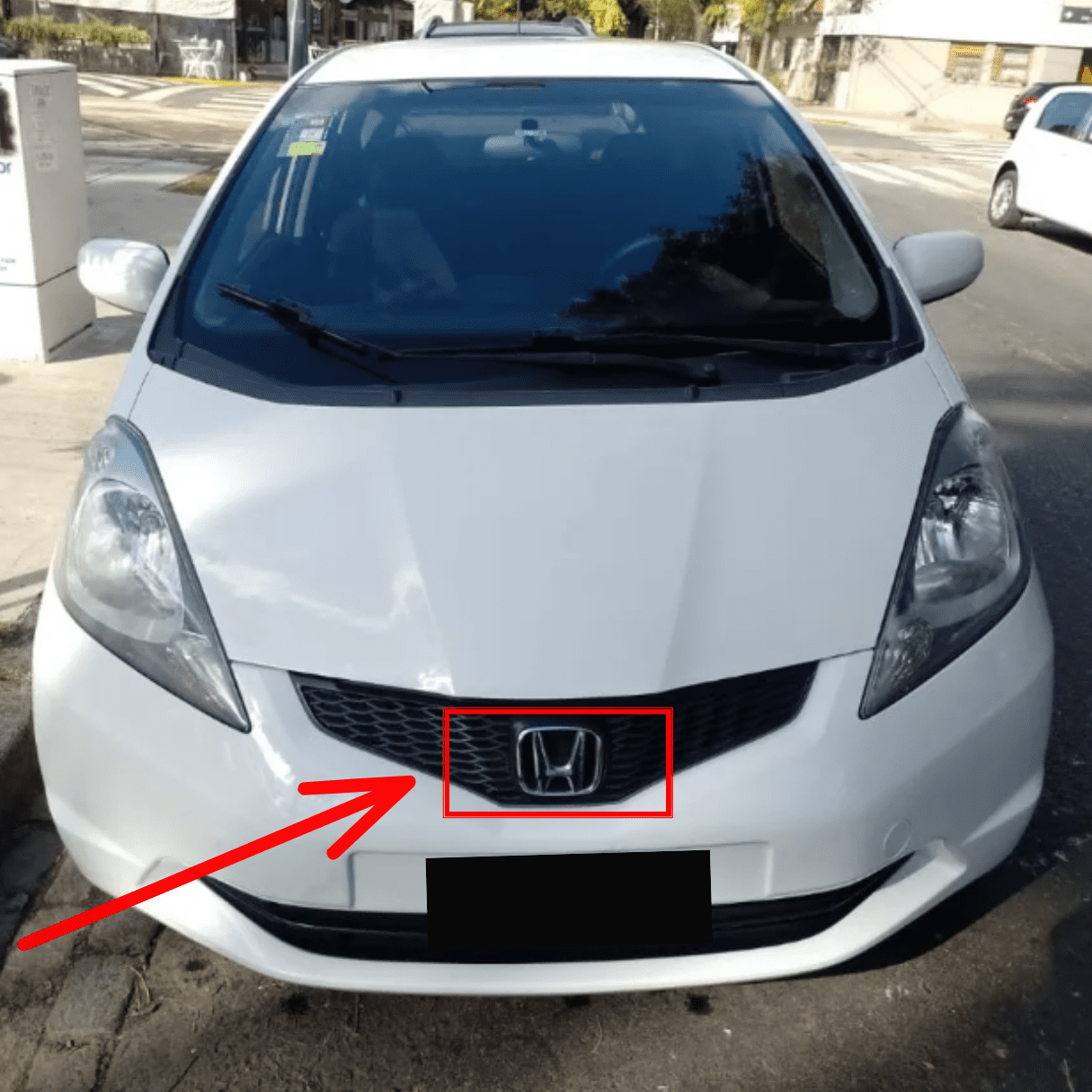 Honda Emblema H Delantero Cromado Original Varios Modelos