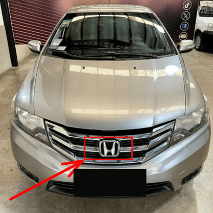 Honda Emblema H Delantero Cromado Original Varios Modelos