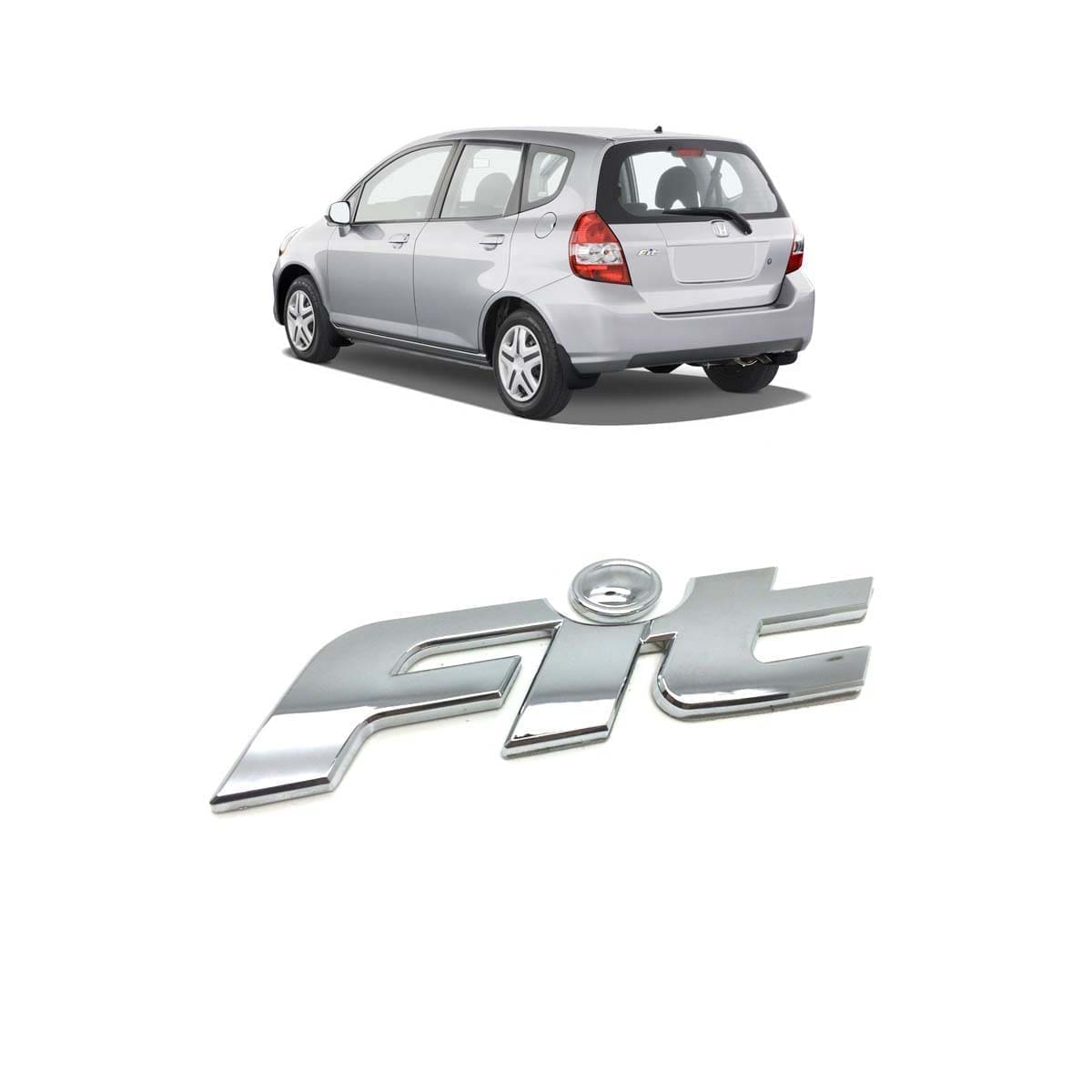 Insignia Baúl para Honda Fit 03-07 Trasera Logo Emblema