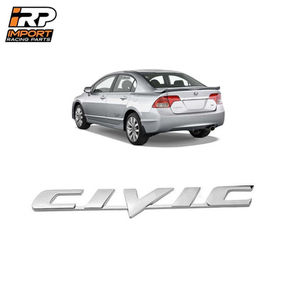 Emblema de Baúl Honda Civic 06-11 Trasero Cromado