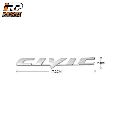 Emblema de Baúl Honda Civic 06-11 Trasero Cromado