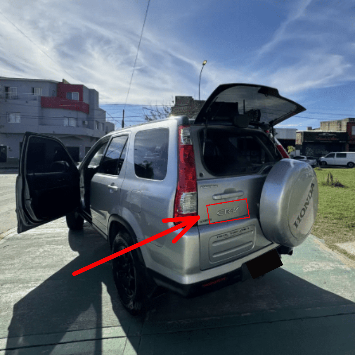 Emblema Portón Trasero para Honda CRV 01-06 2G