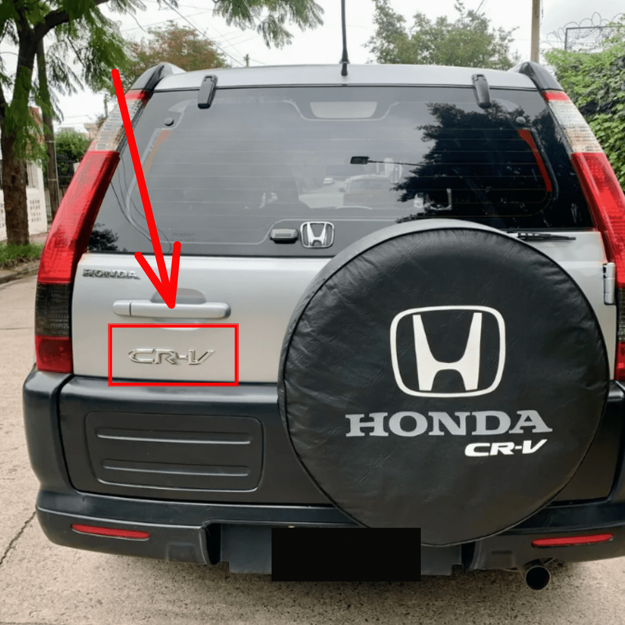 Emblema Portón Trasero para Honda CRV 01-06 2G