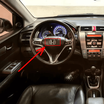 Insignia Volante H Honda Civic Accord Crv Fit Hrv City Cromada