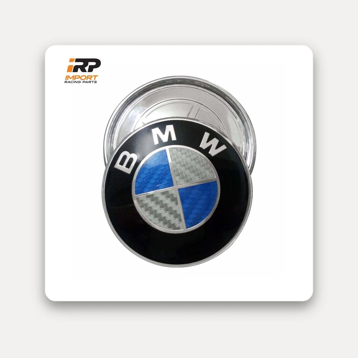 Emblema BMW Capot/Baúl 82-73mm E36/E46/E92/E90 Fibra Carbono. [IRP-CATALOG:INSI025-73MM-GALLERY-3-C.webp:b4ca05609855a8a5]